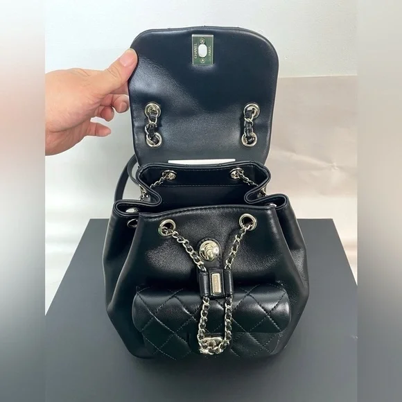 Chanel Lambskin CC Duma Backpack - Picture 3 of 8